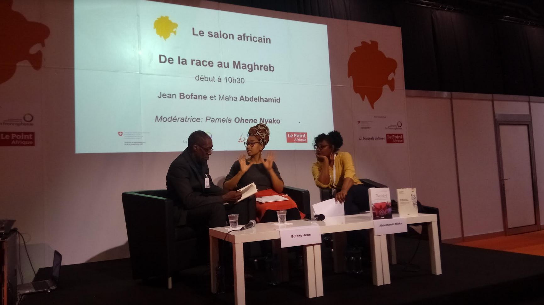 Conférence “De la race au Maghreb” avec Jean Bofane et Maha Abdelhamid
